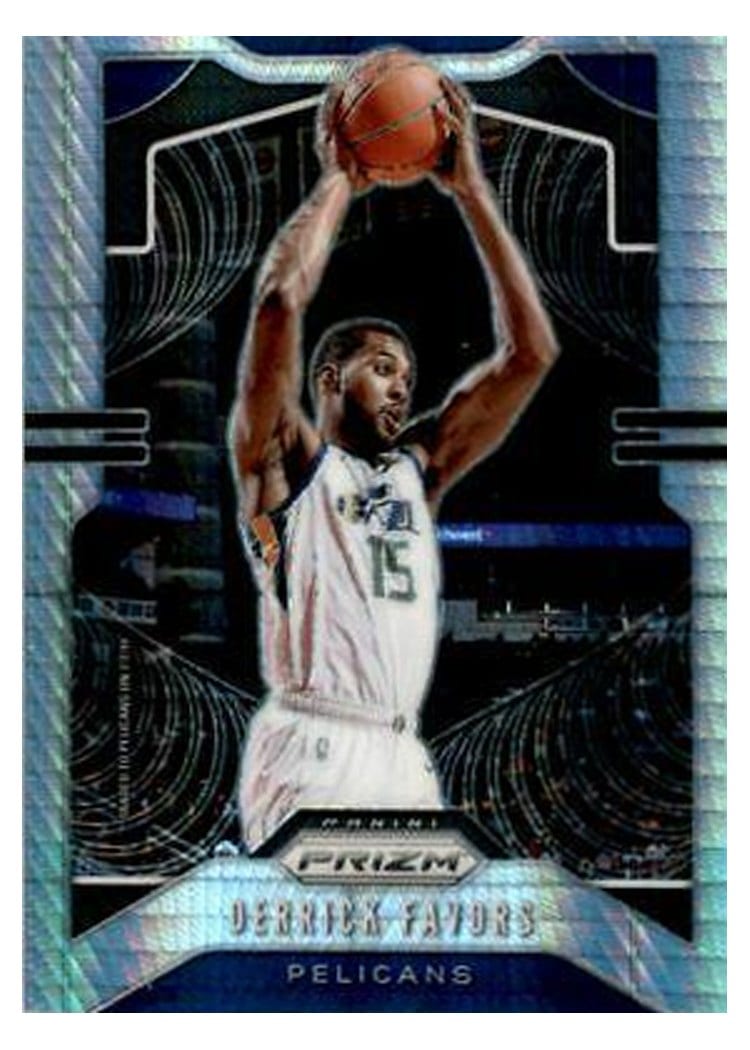 2019-20 Panini Prizm Base Set Derrick Favors #169 card