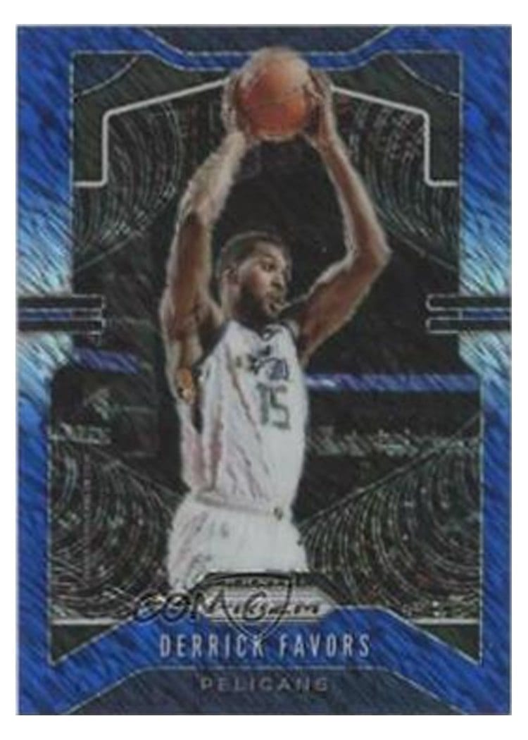 2019-20 Panini Prizm Base Set Derrick Favors #169 card