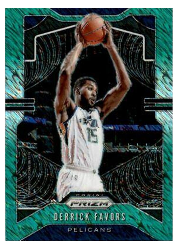 2019-20 Panini Prizm Base Set Derrick Favors #169 card