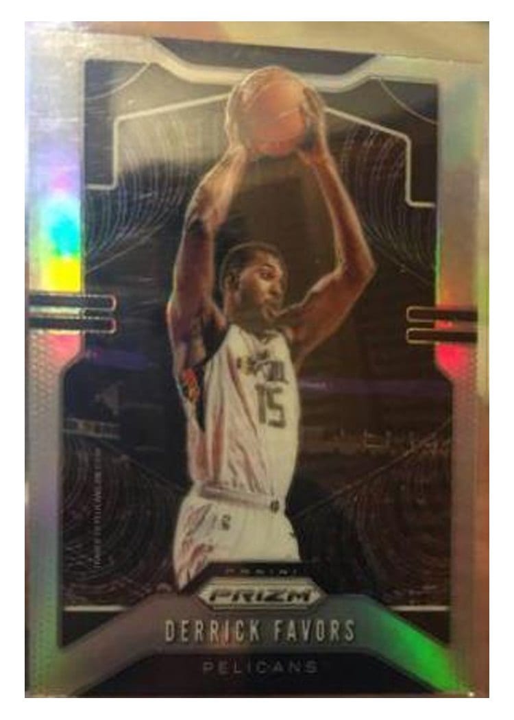 2019-20 Panini Prizm Base Set Derrick Favors #169 card