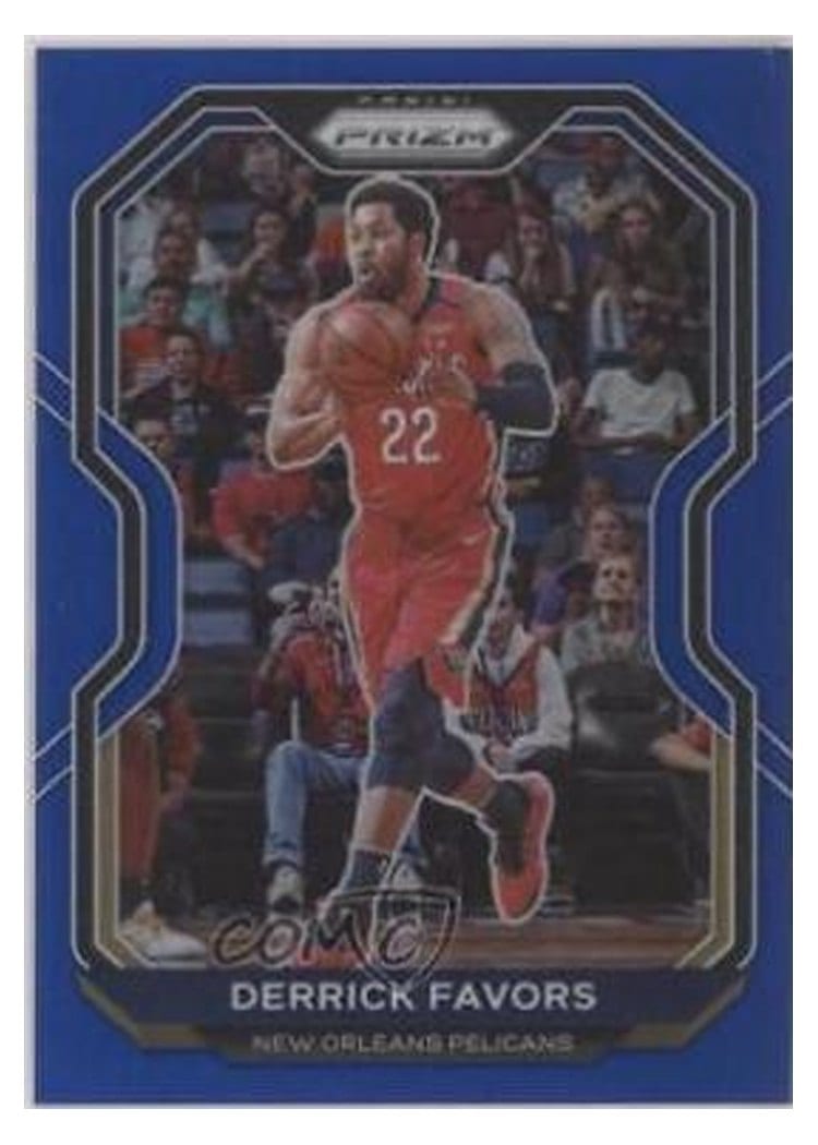 2020-21 Panini Prizm Base Set Derrick Favors #133 card