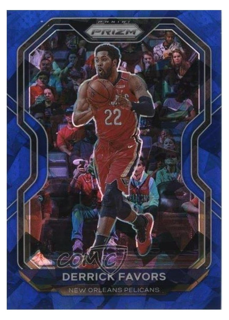 2020-21 Panini Prizm Base Set Derrick Favors #133 card