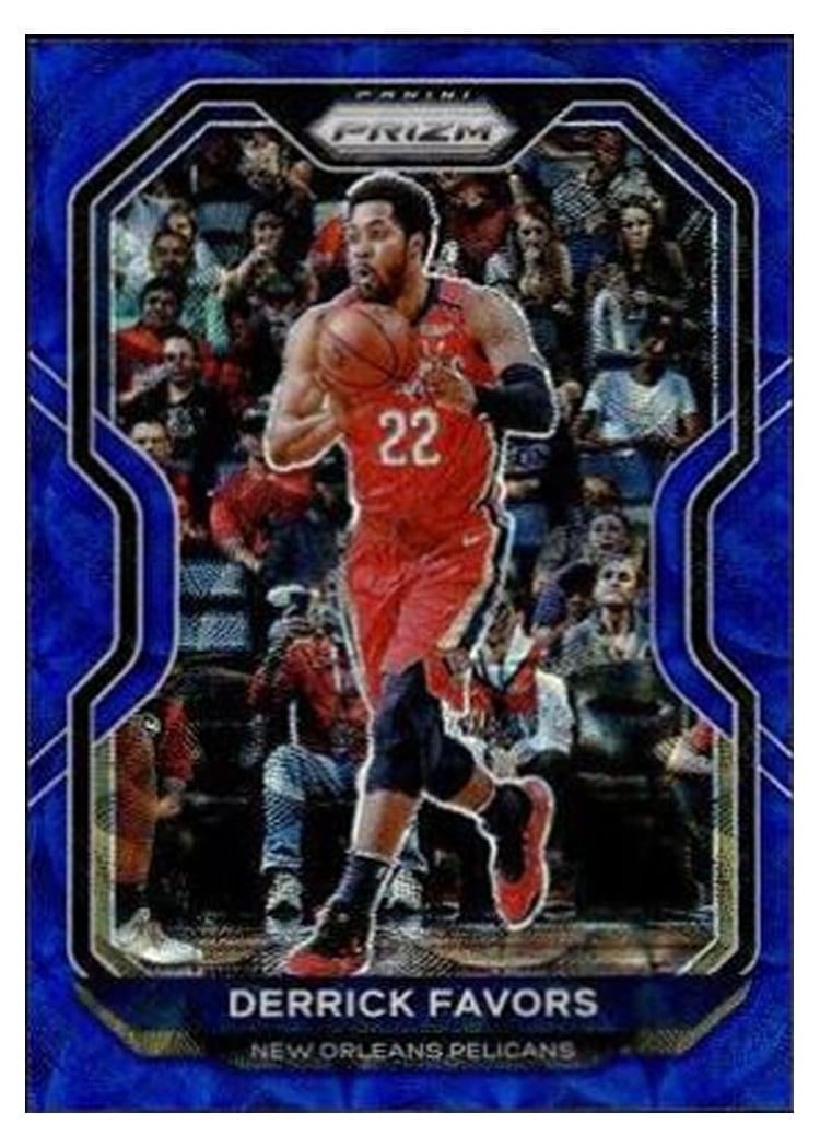 2020-21 Panini Prizm Base Set Derrick Favors #133 card