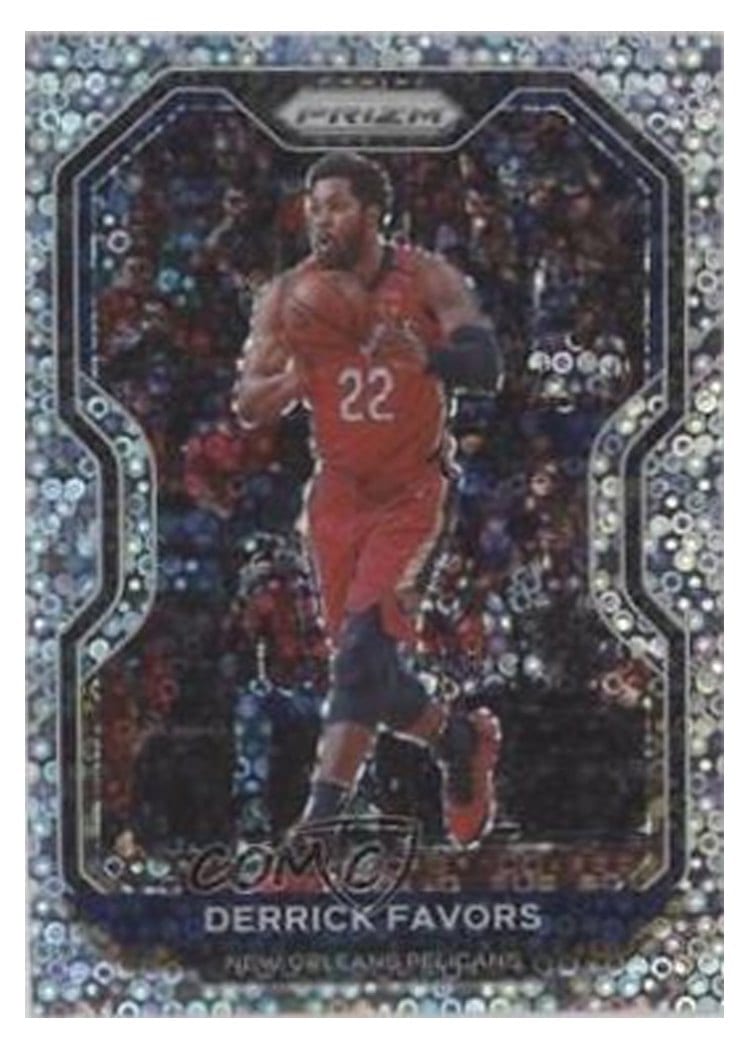2020-21 Panini Prizm Base Set Derrick Favors #133 card