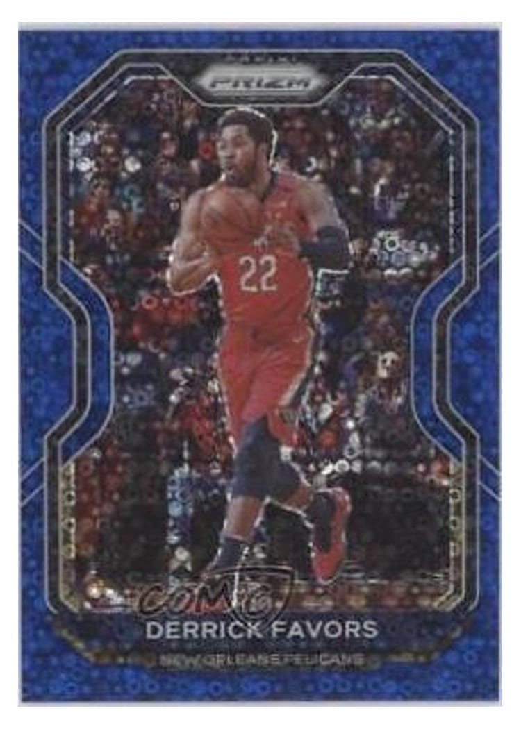 2020-21 Panini Prizm Base Set Derrick Favors #133 card