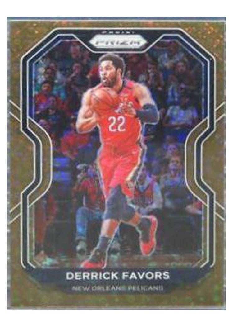 2020-21 Panini Prizm Base Set Derrick Favors #133 card