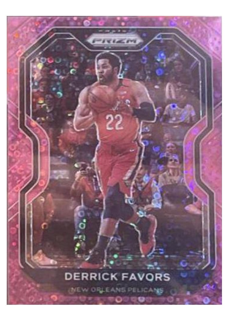 2020-21 Panini Prizm Base Set Derrick Favors #133 card