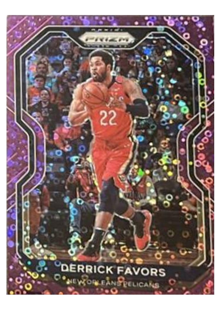 2020-21 Panini Prizm Base Set Derrick Favors #133 card