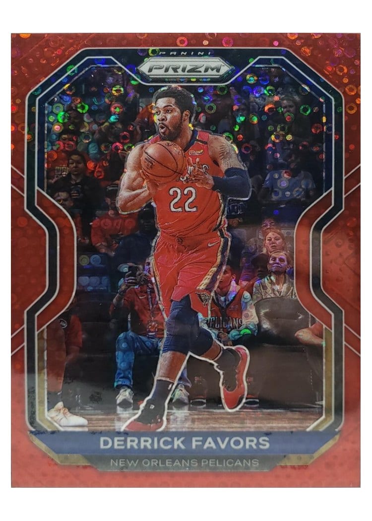 2020-21 Panini Prizm Base Set Derrick Favors #133 card
