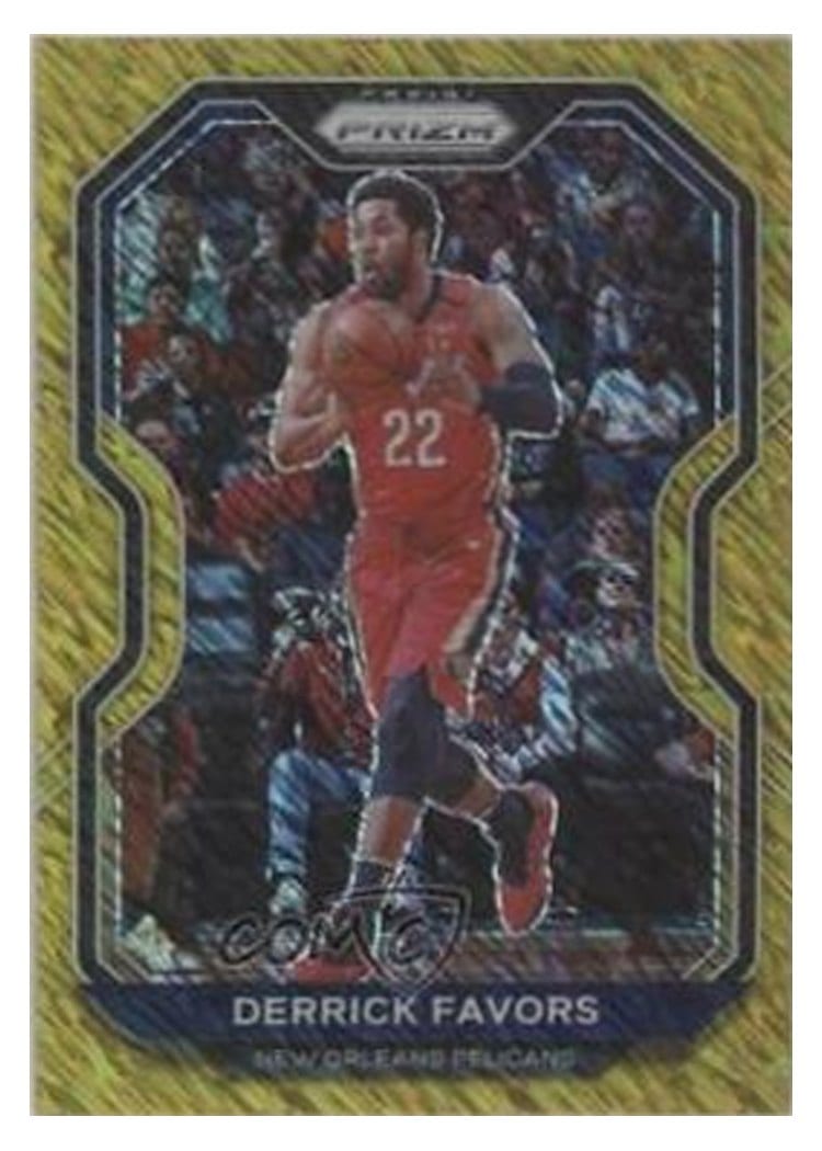 2020-21 Panini Prizm Base Set Derrick Favors #133 card
