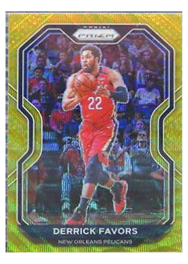 2020-21 Panini Prizm Base Set Derrick Favors #133 card