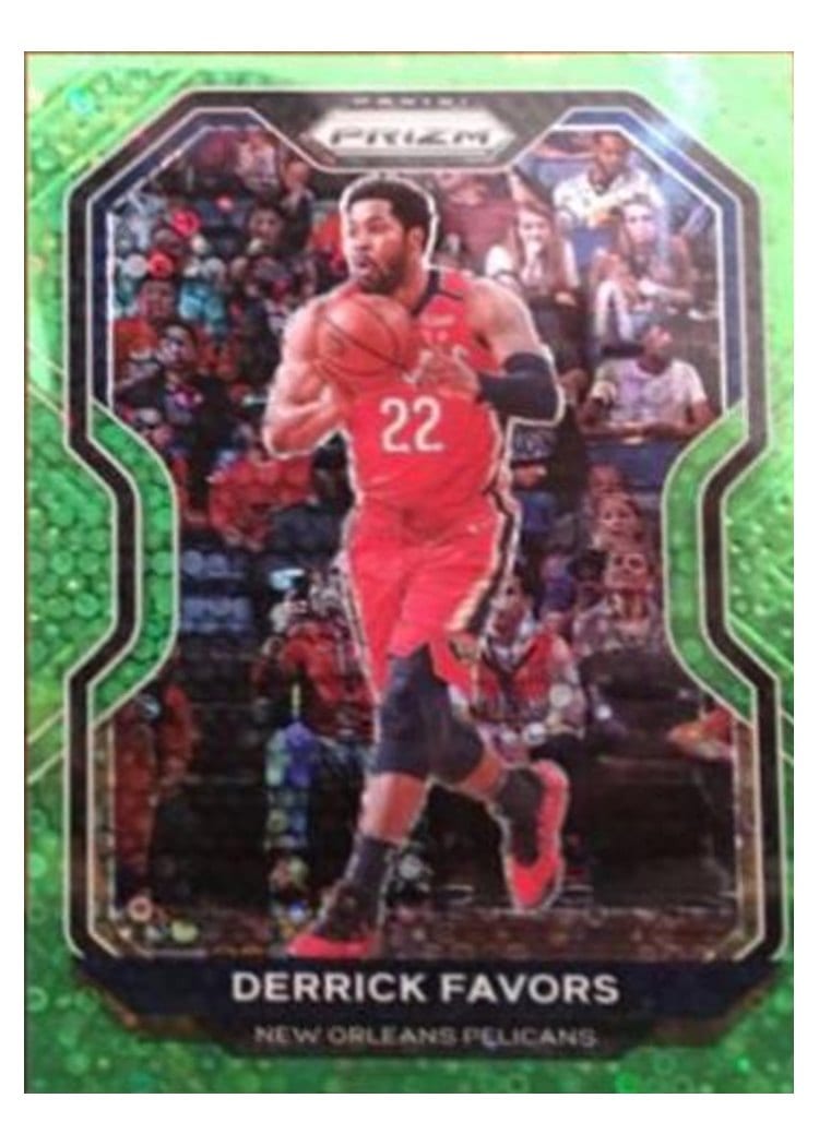 2020-21 Panini Prizm Base Set Derrick Favors #133 card