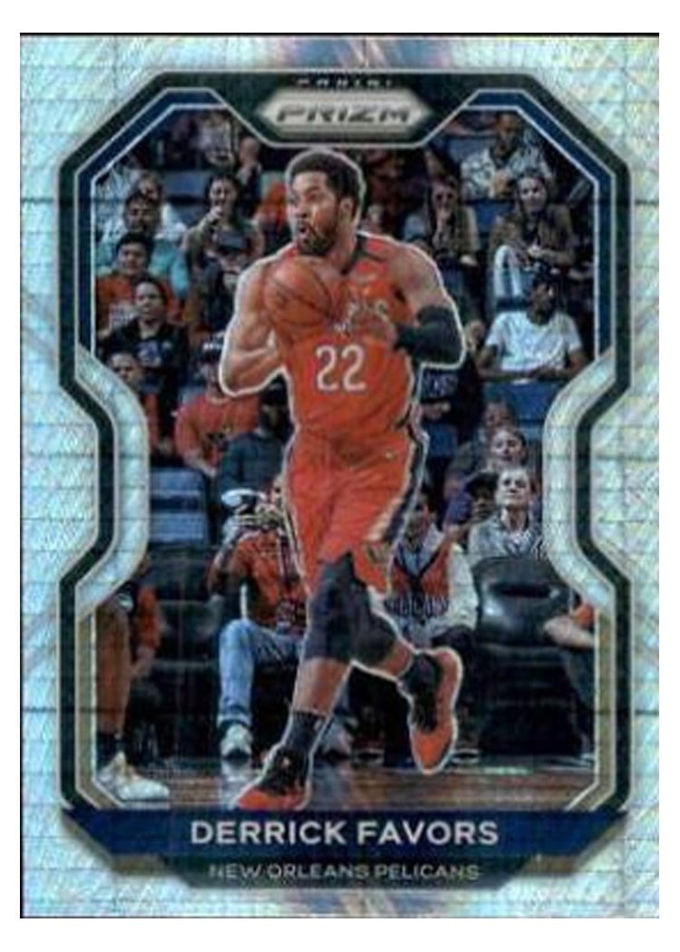 2020-21 Panini Prizm Base Set Derrick Favors #133 card