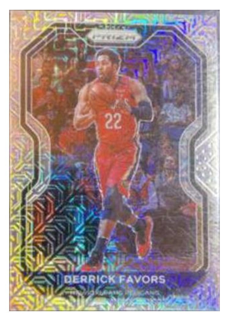 2020-21 Panini Prizm Base Set Derrick Favors #133 card