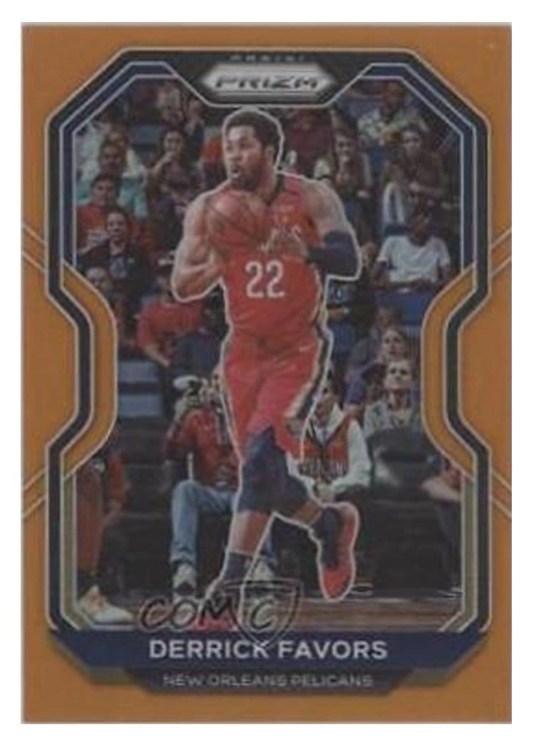 2020-21 Panini Prizm Base Set Derrick Favors #133 card
