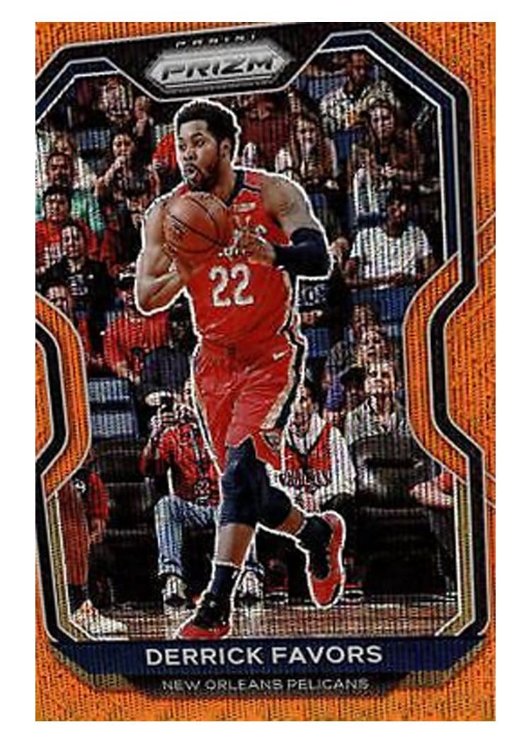 2020-21 Panini Prizm Base Set Derrick Favors #133 card