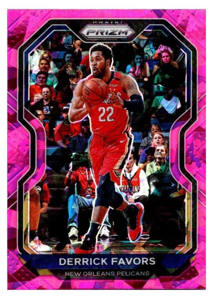 2020-21 Panini Prizm Base Set Derrick Favors #133 card