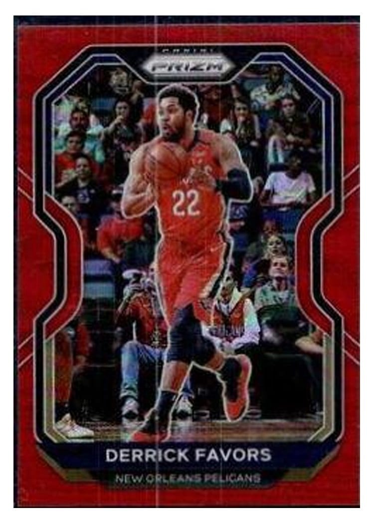 2020-21 Panini Prizm Base Set Derrick Favors #133 card