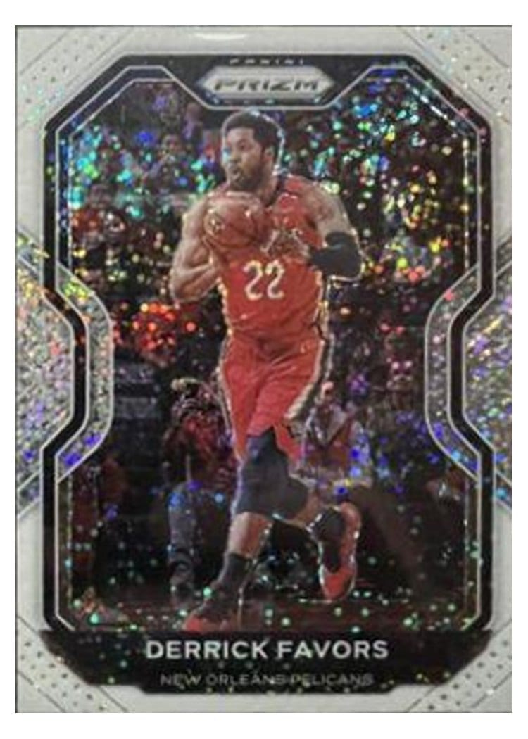 2020-21 Panini Prizm Base Set Derrick Favors #133 card