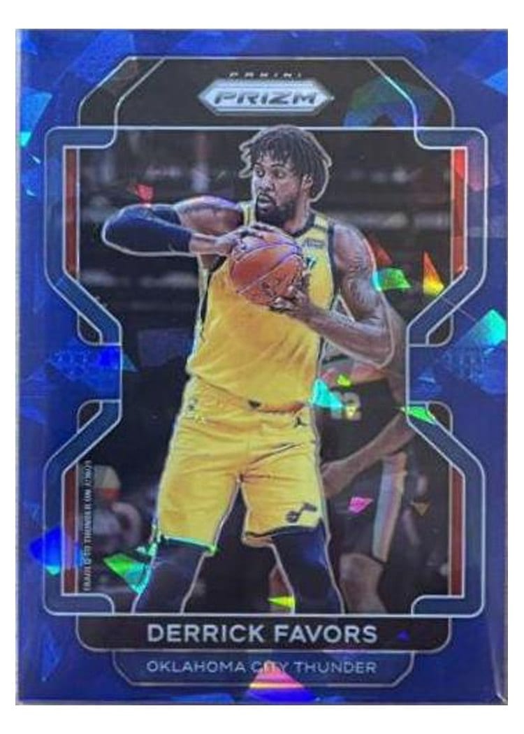 2021-22 Panini Prizm Base Set Derrick Favors #124 card