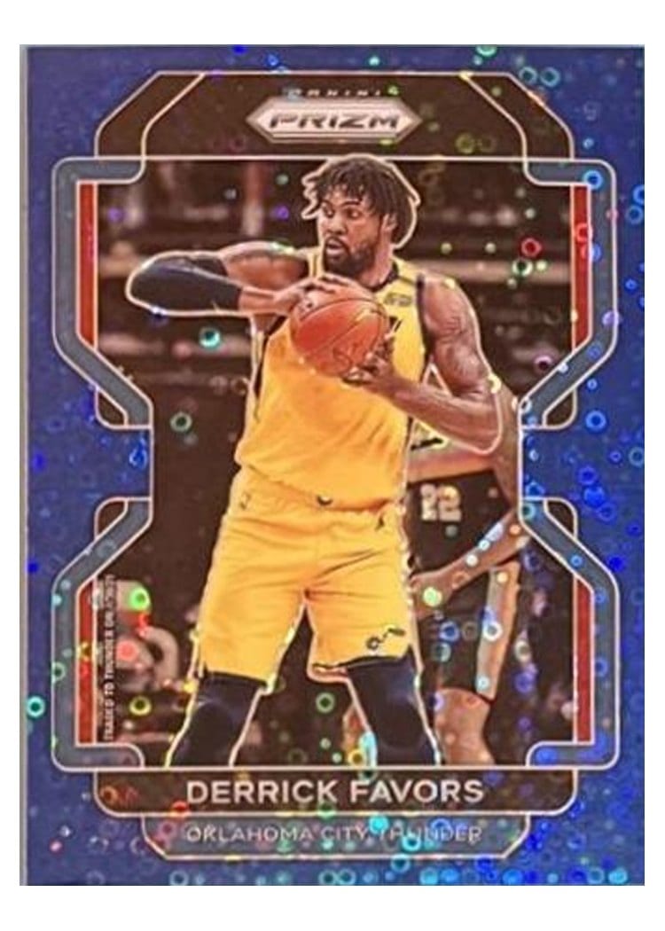 2021-22 Panini Prizm Base Set Derrick Favors #124 card