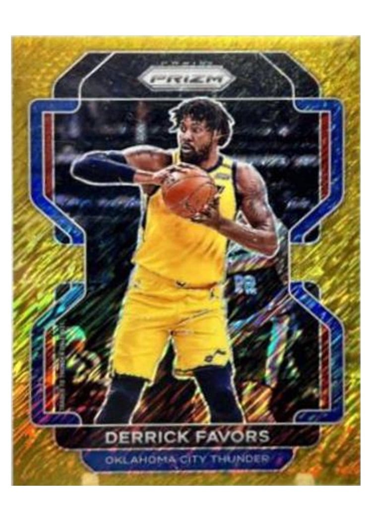 2021-22 Panini Prizm Base Set Derrick Favors #124 card