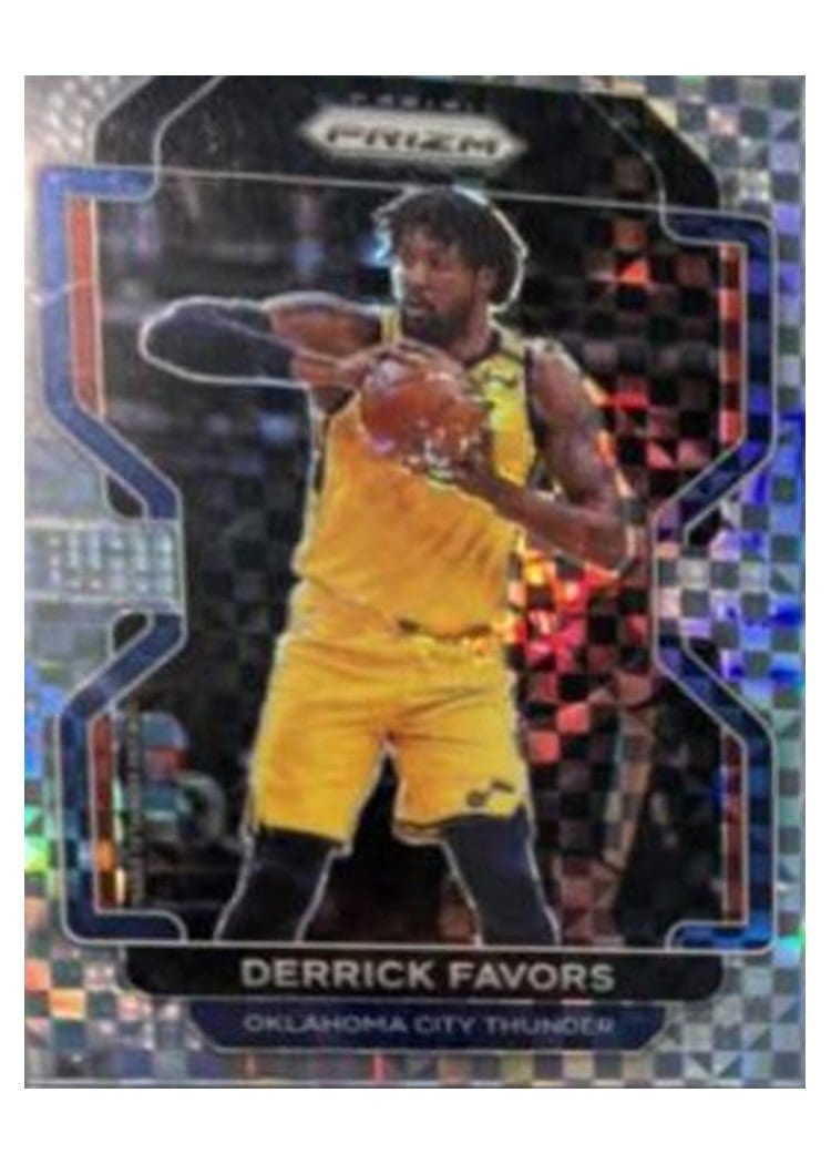 2021-22 Panini Prizm Base Set Derrick Favors #124 card