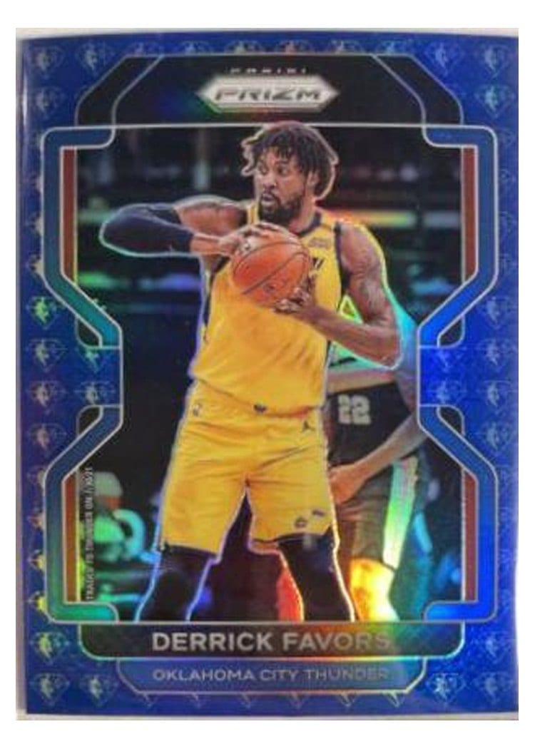 2021-22 Panini Prizm Base Set Derrick Favors #124 card