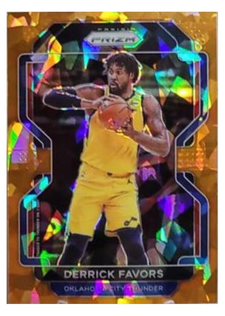 2021-22 Panini Prizm Base Set Derrick Favors #124 card