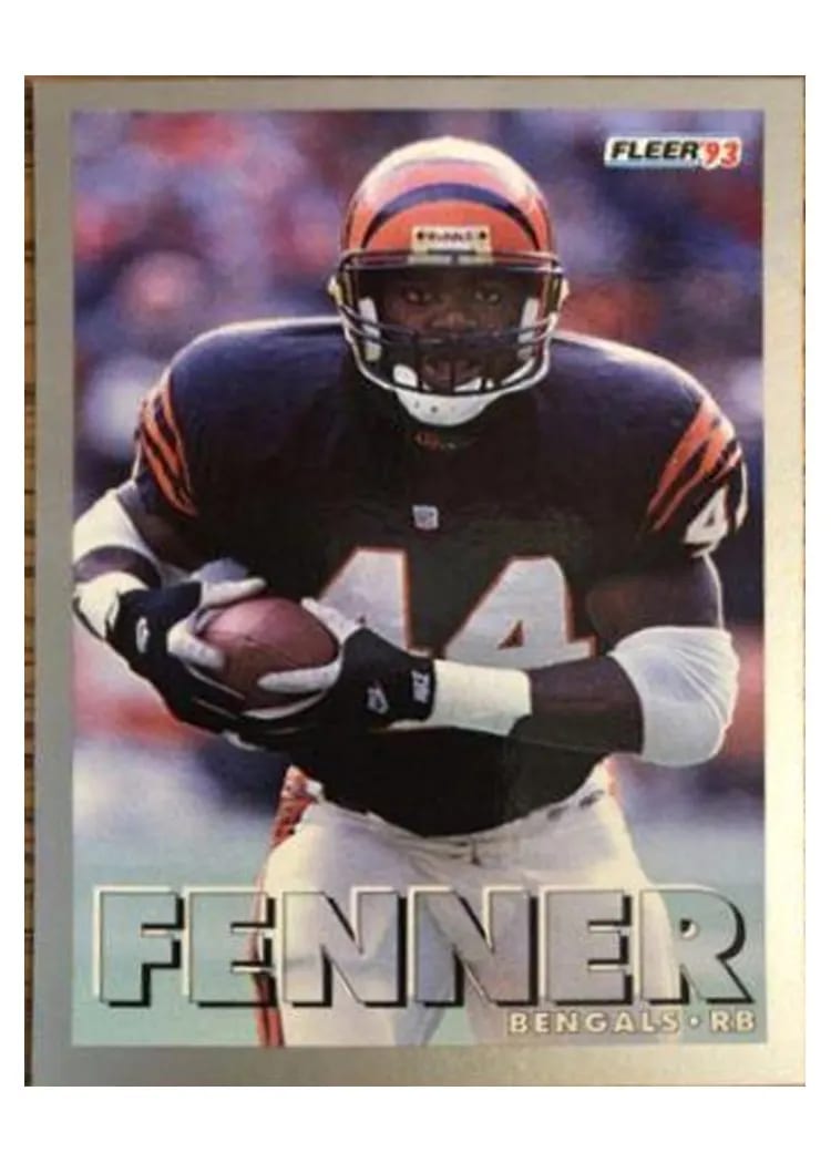 1993 Fleer Derrick Fenner #120 card