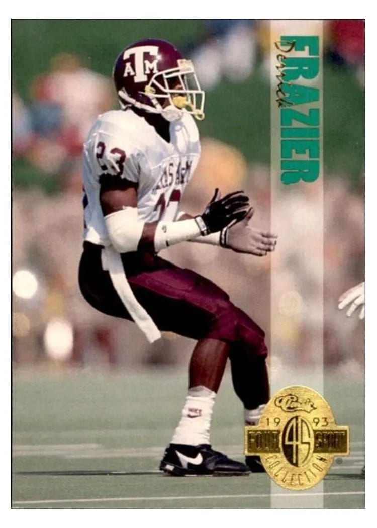 1993 Classic Four Sport Derrick Frazier #156 card