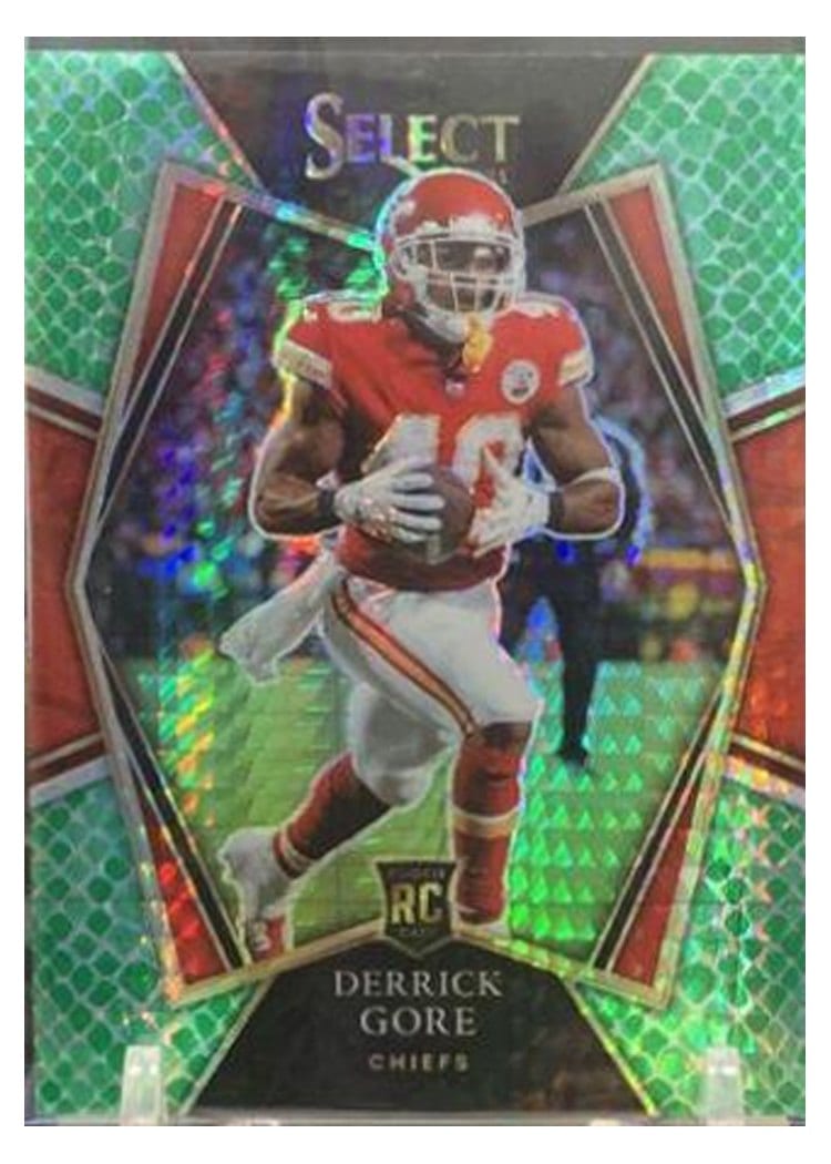 2021 Panini Select Base Set Derrick Gore #184 card