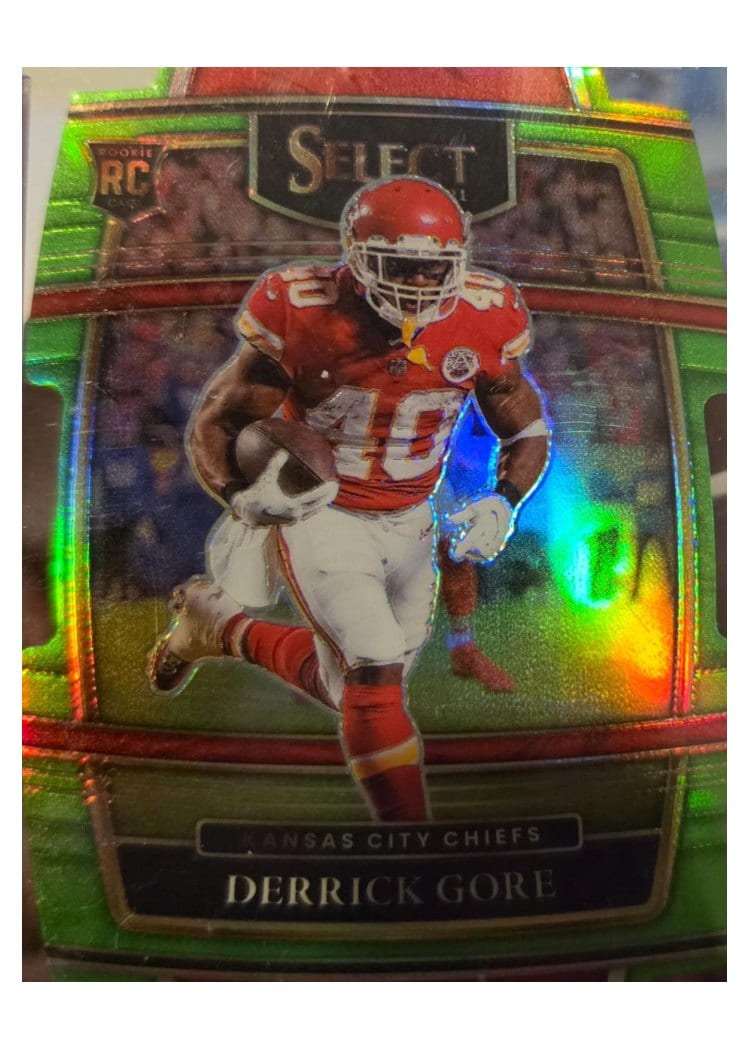 2021 Panini Select Base Set Derrick Gore #184 card