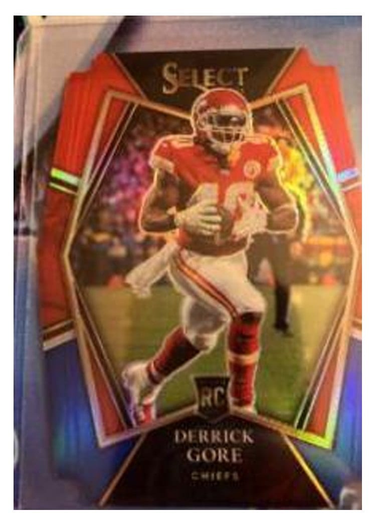 2021 Panini Select Base Set Derrick Gore #184 card