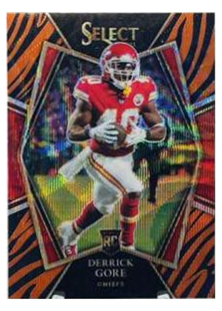 2021 Panini Select Base Set Derrick Gore #184 card