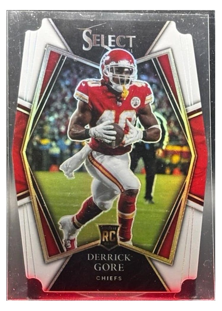 2021 Panini Select Base Set Derrick Gore #184 card