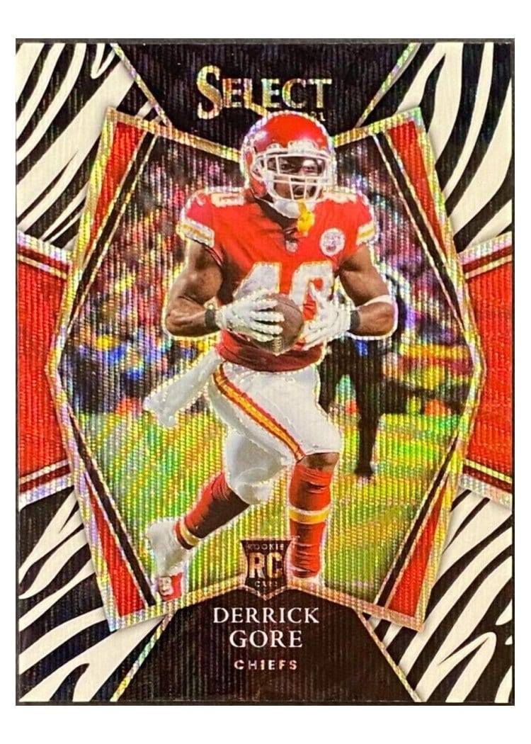 2021 Panini Select Base Set Derrick Gore #184 card