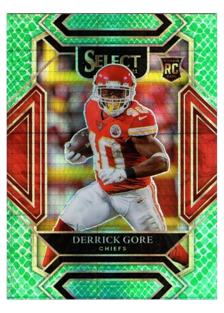 2021 Panini Select Base Set Derrick Gore #284 card