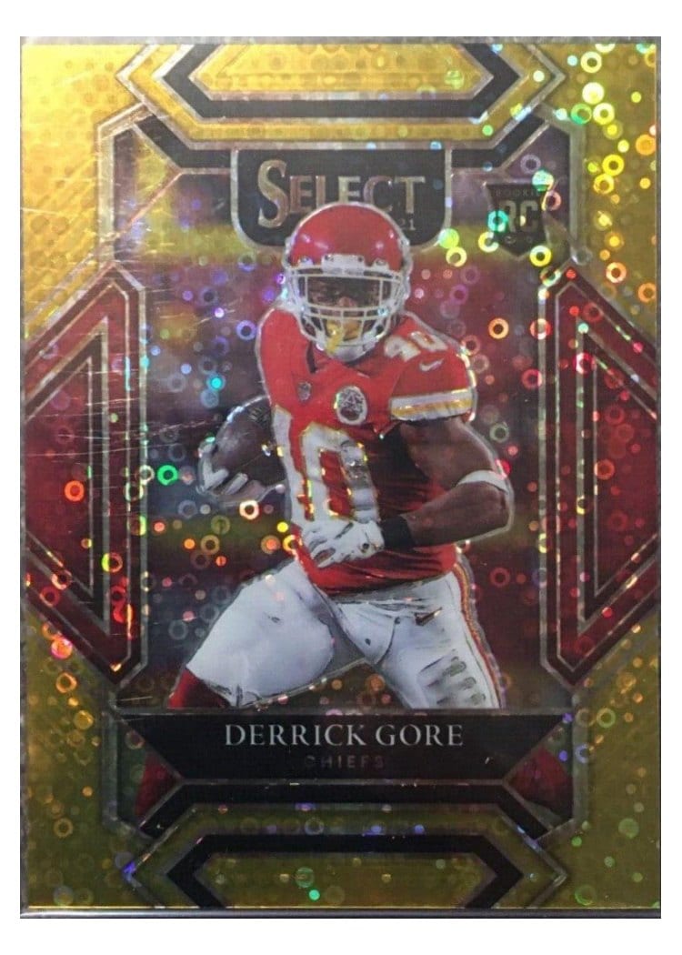 2021 Panini Select Base Set Derrick Gore #284 card