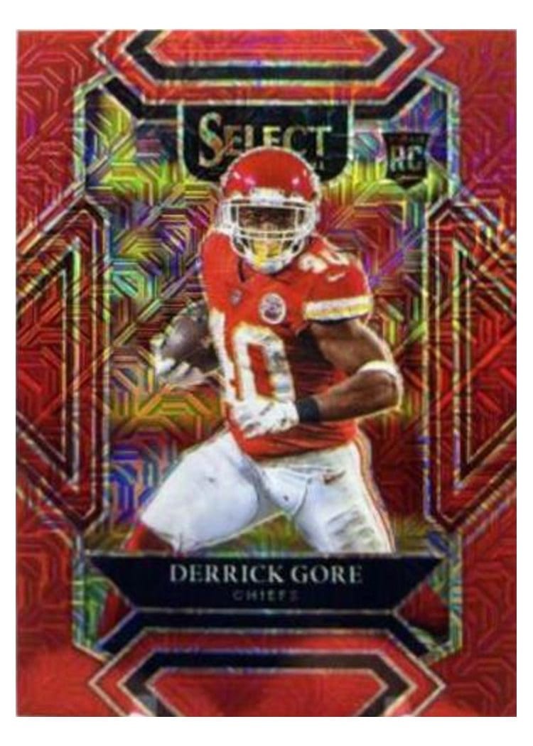 2021 Panini Select Base Set Derrick Gore #284 card