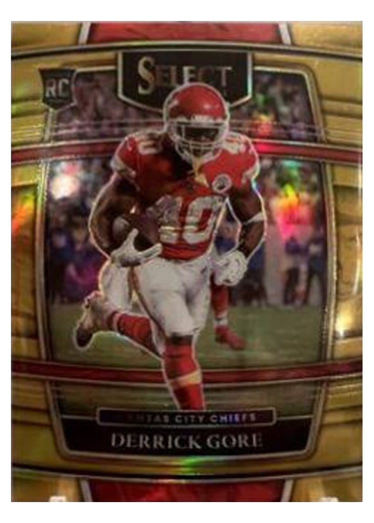 2021 Panini Select Base Set Derrick Gore #384 card