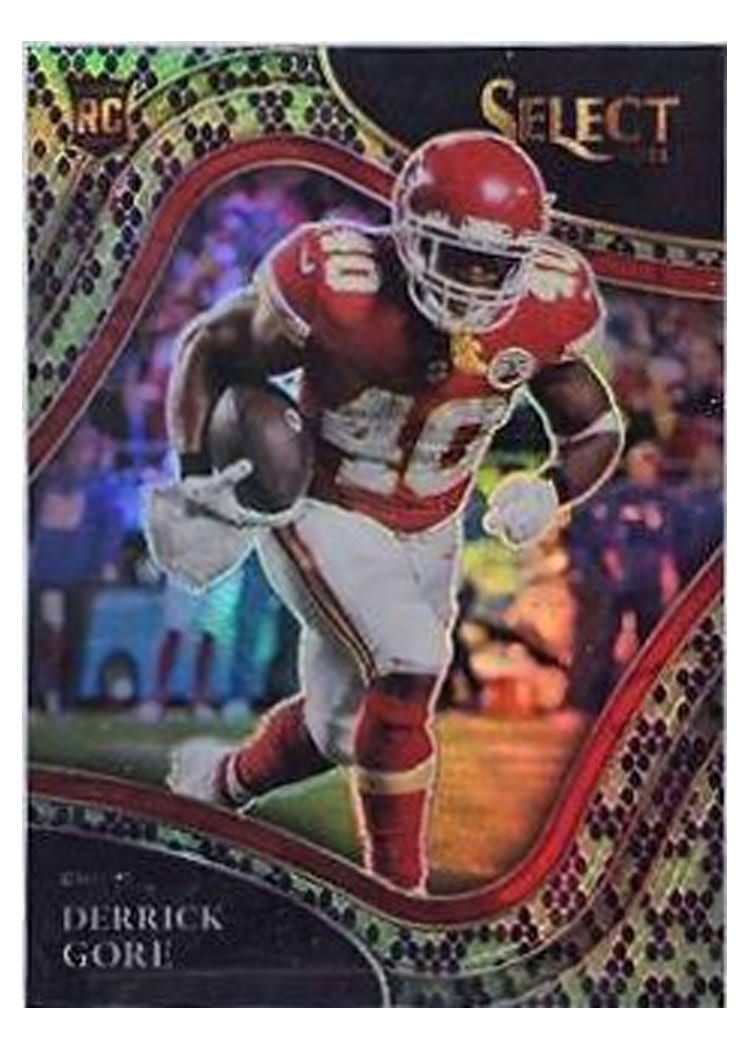 2021 Panini Select Base Set Derrick Gore #384 card