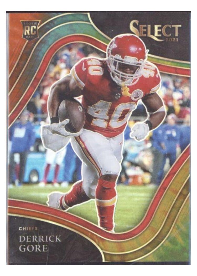 2021 Panini Select Base Set Derrick Gore #384 card