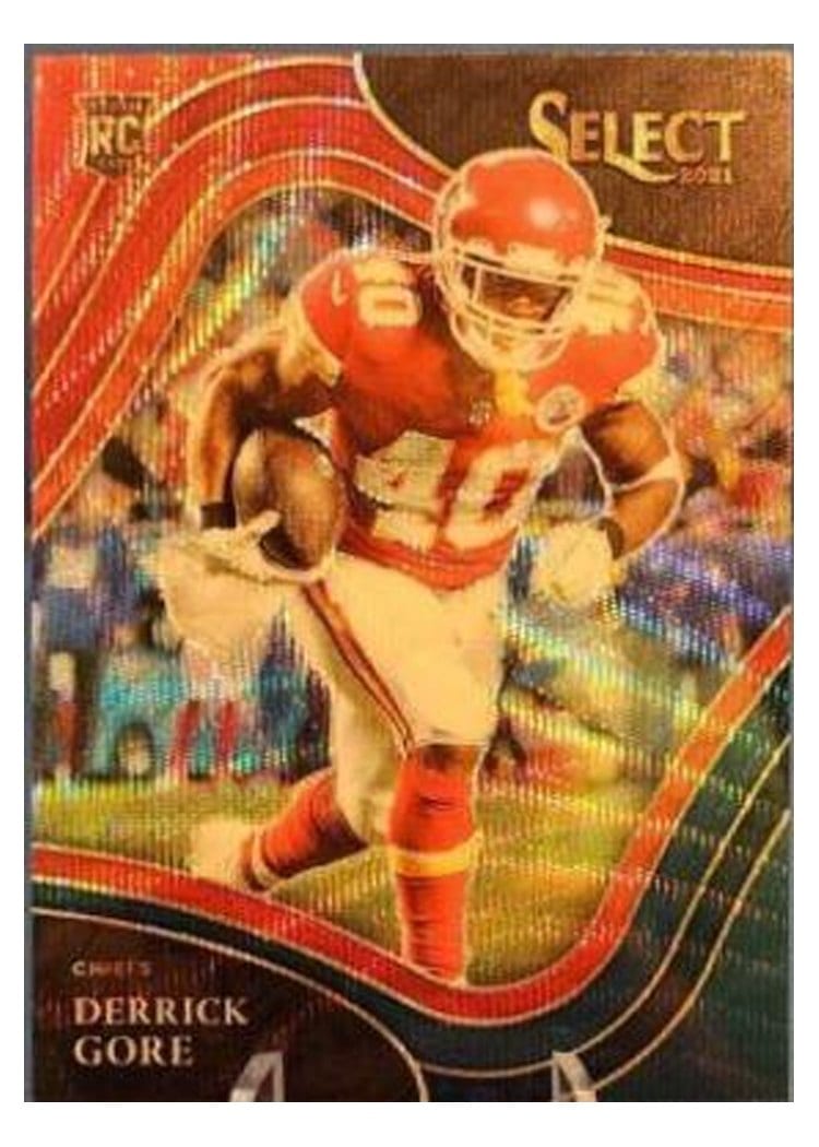 2021 Panini Select Base Set Derrick Gore #384 card