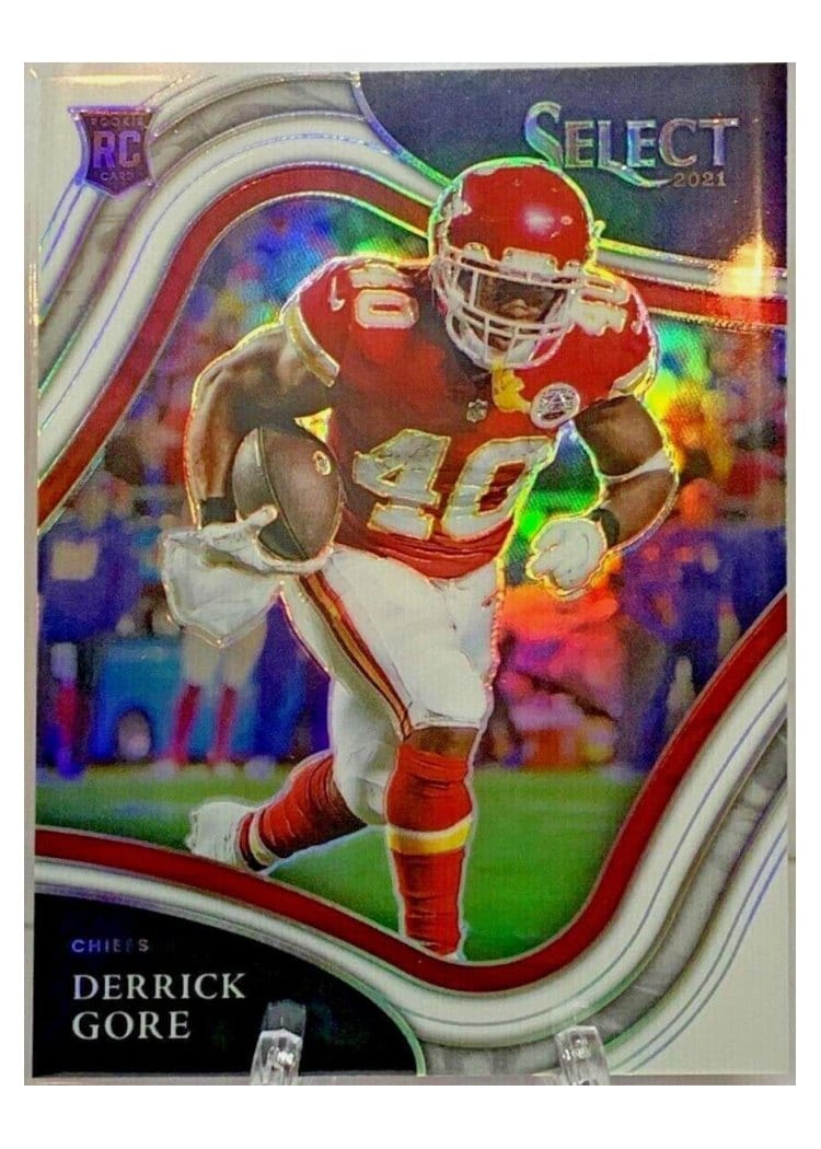 2021 Panini Select Base Set Derrick Gore #384 card