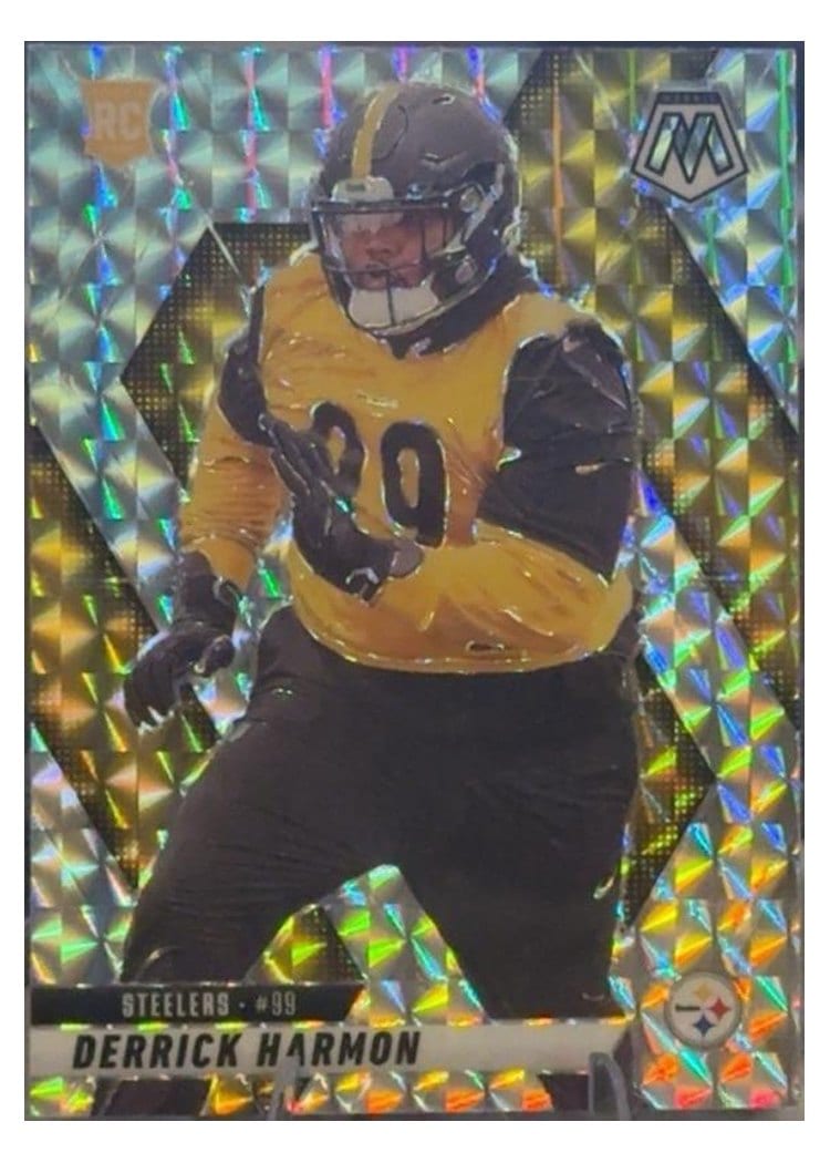2025 Panini Mosaic Base Set Derrick Harmon #327 card