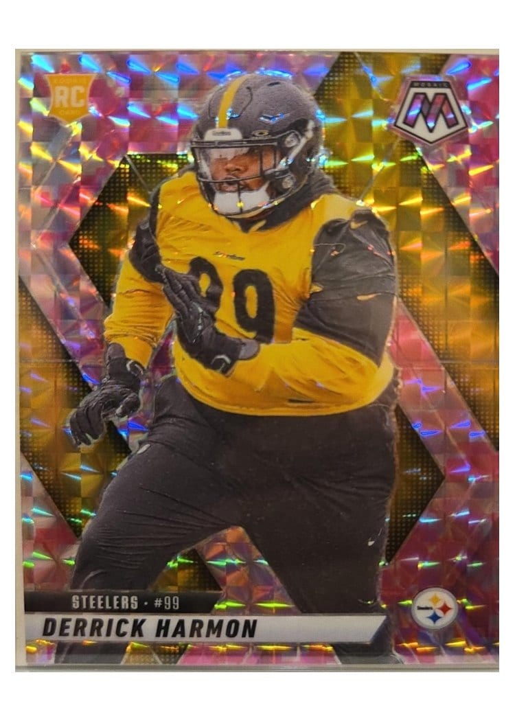 2025 Panini Mosaic Base Set Derrick Harmon #327 card