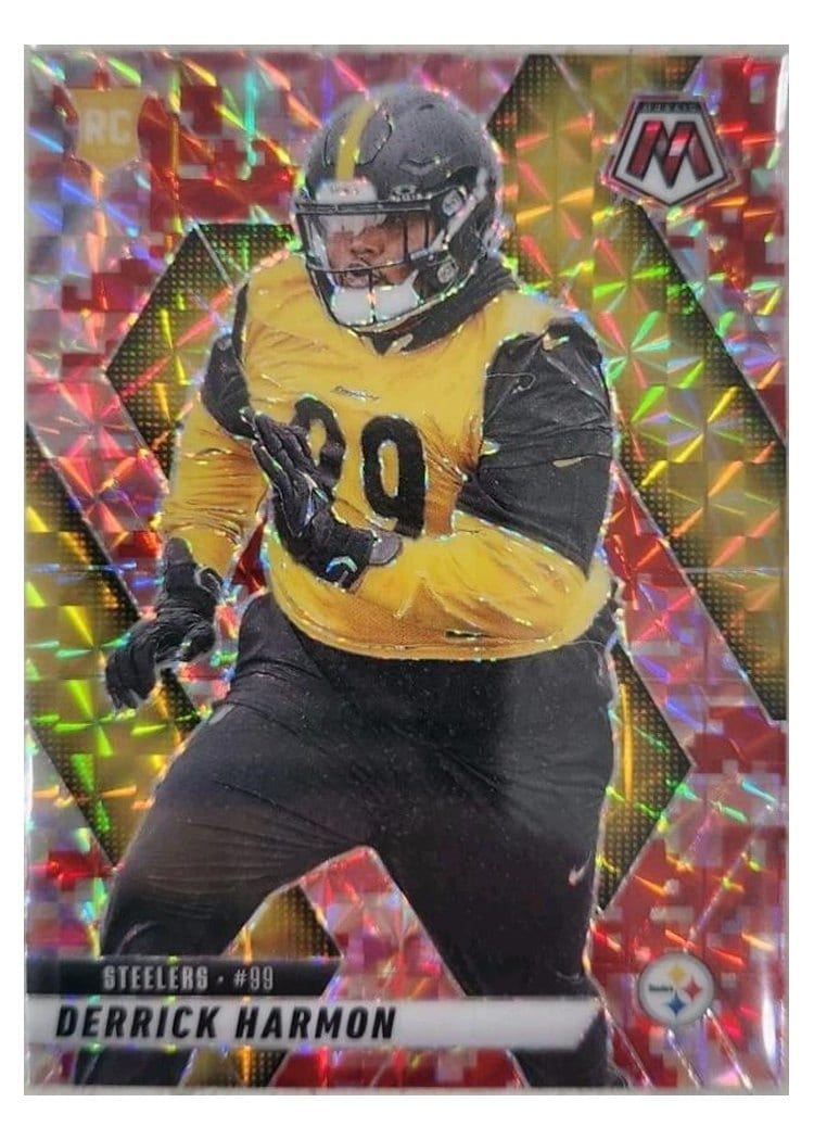 2025 Panini Mosaic Base Set Derrick Harmon #327 card