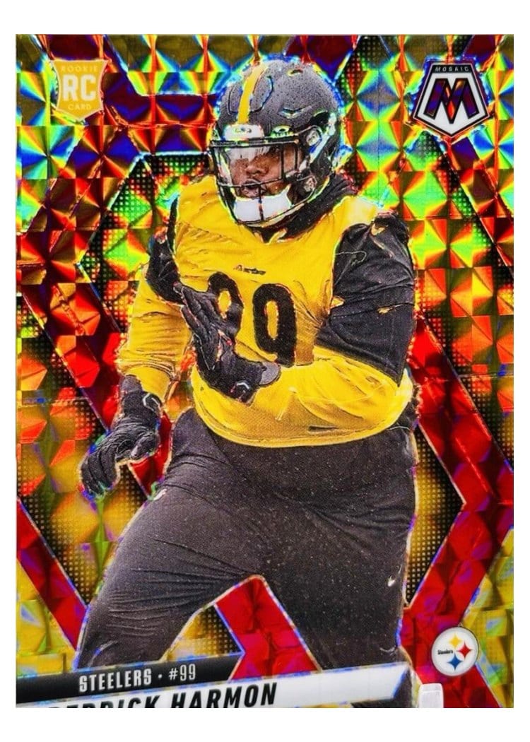 2025 Panini Mosaic Base Set Derrick Harmon #327 card