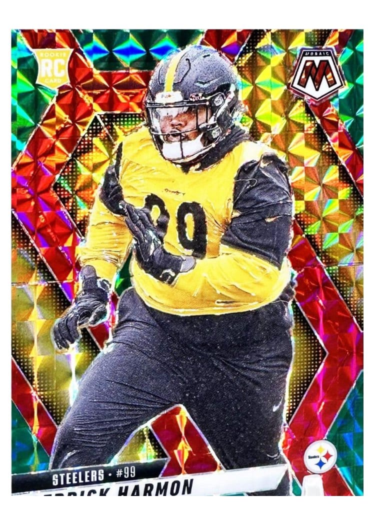 2025 Panini Mosaic Base Set Derrick Harmon #327 card
